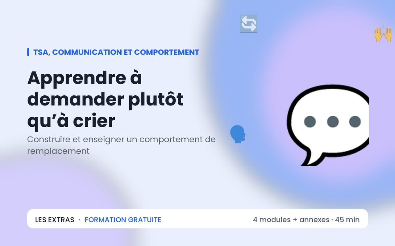 Apprendre à demander plutôt qu’à crier